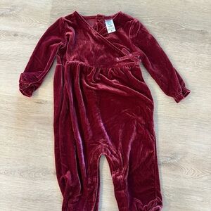 Velvet Burgundy Kids Bodysuit